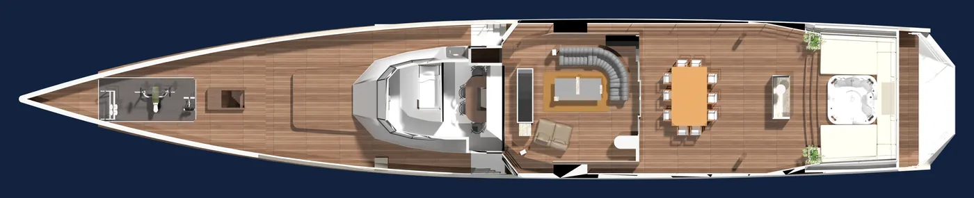 Main deck floor plan