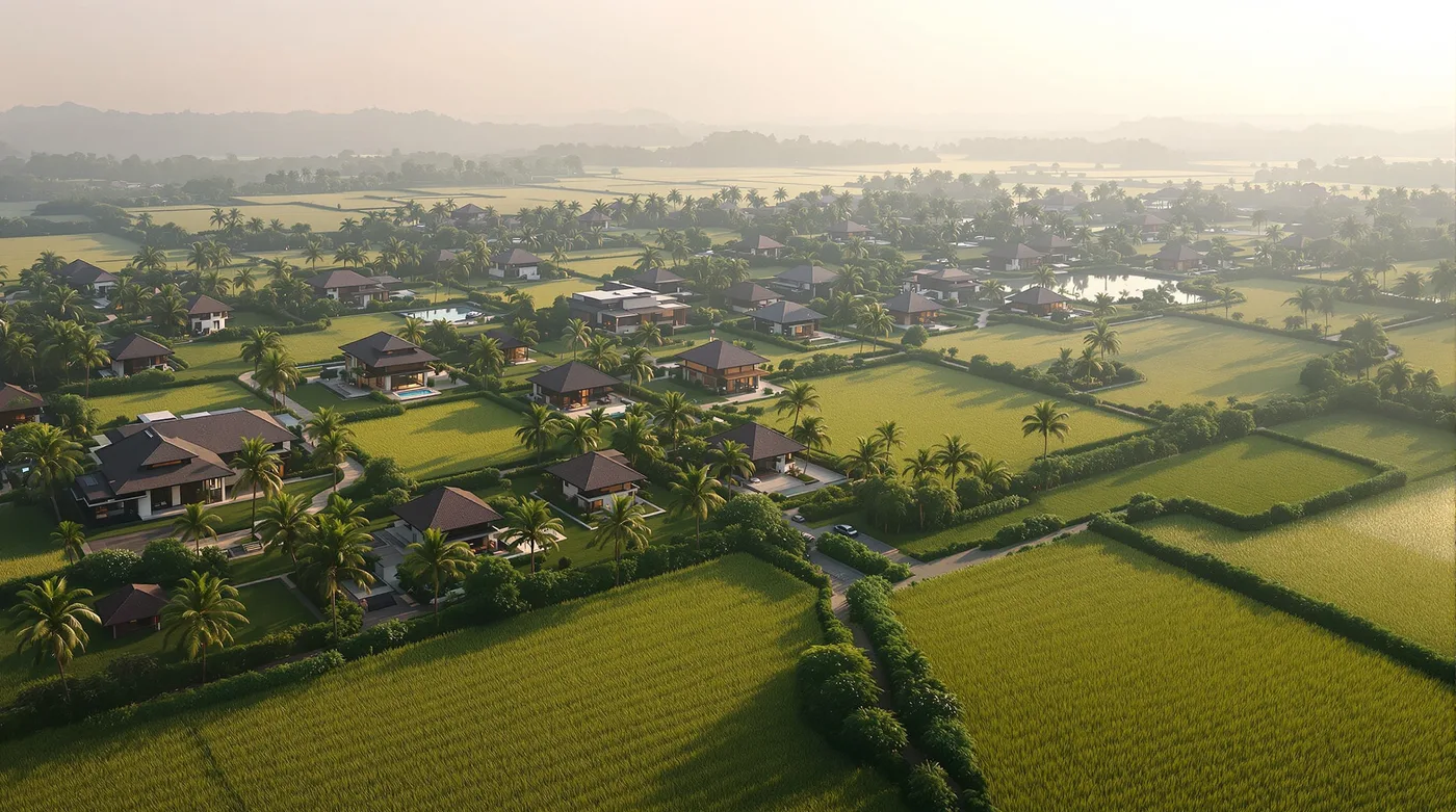 Masterplan from above